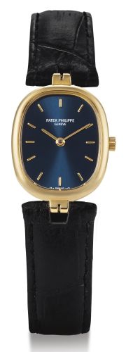 Patek Philippe.A LADY'S YELLOW GOLD CUSHION-FORM WRISTWATCH REF 4764J MVT 1620855 CASE 2961362 ELLIPSE CIRCA 1985.A LADY'S YELLOW GOLD CUSHION-FORM WRISTWATCH REF 4764J MVT 1620855 CASE 2961362 ELLIPSE CIRCA 1985