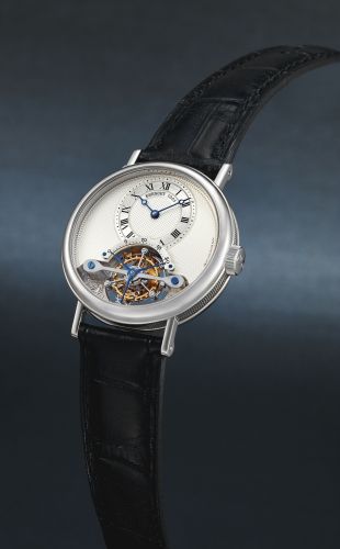 Breguet A FINE WHITE GOLD TOURBILLON WRISTWATCH REF 3357 CLASSIQUE CIRCA 2005