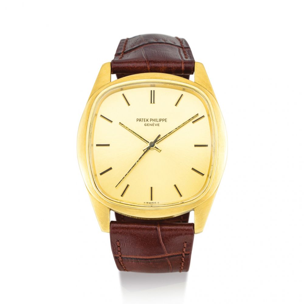 PATEK PHILIPPE | REFERENCE 3585 A YELLOW GOLD WRISTWATCH, MADE IN 1979 | 百達翡麗 | 型號3585 黃金腕錶，機芯編號1490219，錶殼編號2741524，1979年製