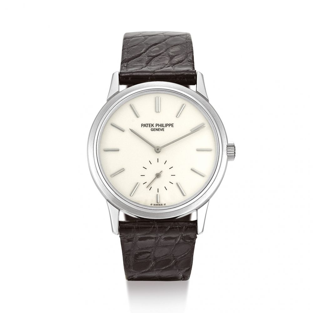 PATEK PHILIPPE | REFERENCE 3718 A LIMITED EDITION STAINLESS STEEL WRISTWATCH, MADE FOR THE JAPANESE MARKET TO COMMEMORATE THE 150TH ANNIVERSARY OF PATEK PHILIPPE, CIRCA 1989  | 百達翡麗 | 型號3718 限量版精鋼腕錶，為慶祝百達翡麗150週年於日本市場而製，機芯編號1815404，錶殼編號2856837，約1989年製