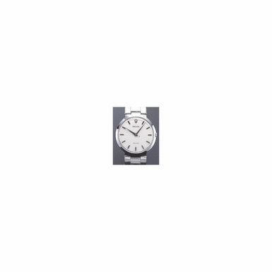 A SLIM STAINLESS STEEL CENTER SECONDS WRISTWATCH WITH BRACELET, ROLEX, PRECISION, REF. 9083, CIRCA 1958