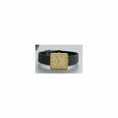A GOLD RECTANGULAR WRISTWATCH WITH HIDDEN LUGS, PATEK PHILIPPE & CO., GEN