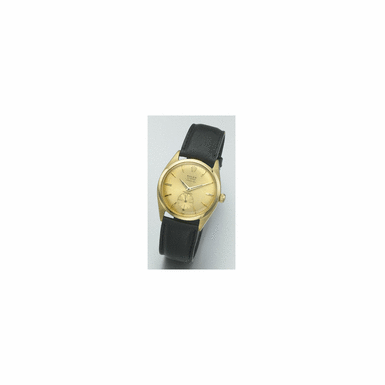 A GOLD WRISTWATCH, ROLEX, OYSTER, 'VERIFLAT',&&NBSP - REF. 6512, CIRCA 1960
