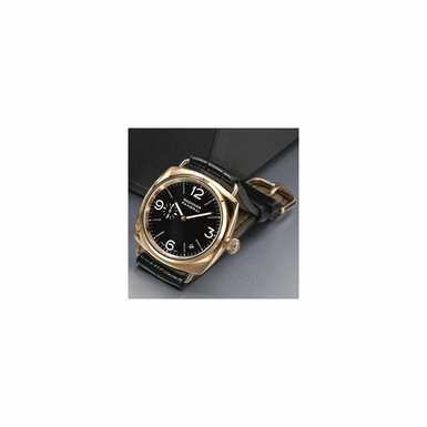 PANERAI - Radiomir, No. E141/500, OP6564, PAM 103, Circa 2002, A Limited Production Pink Gold Automatic Cushion Wristwatch with Date