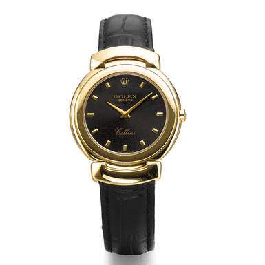 ROLEX - A YELLOW GOLD WRISTWATCH CIRCA 2000 CELLINI