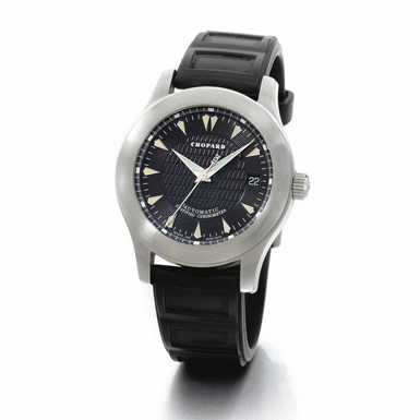 CHOPARD - A STAINLESS STEEL AUTOMATIC CENTRE SECONDS WRISTWATCH WITH DATE CIRCA 2002 LUC SPORT CERTIFIED CHRONOMETER 2000 NO 1732