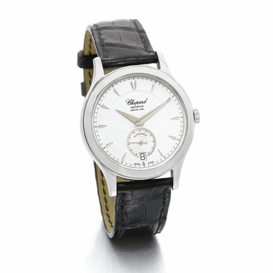 CHOPARD - A WHITE GOLD AUTOMATIC WRISTWATCH WITH DATE CIRCA 2001 LUC NO 0441/1860