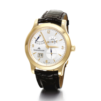 JAEGER-LECOULTRE - AN 18K PINK GOLD PERPETUAL CALENDAR WRISTWATCH WITH DATE AND POWER RESERVE CIRCA 2006 MASTER EIGHT DAYS