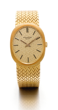 PATEK PHILIPPE - AN 18K YELLOW GOLD BRACELET WATCH 1971 REF 3584-1 MVT 1210208 CASE 2702090