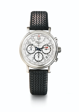CHOPARD - A STAINLESS STEEL AUTOMATIC CHRONOGRAPH WRISTWATCH WITH DATE CIRCA 2005 MILLE MIGLIA