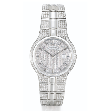 VACHERON CONSTANTIN - A FINE WHITE GOLD AND DIAMOND-SET BRACELET WATCH CIRCA 1995 PHIDIAS NO 498