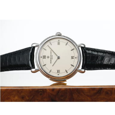 VACHERON CONSTANTIN - A FINE AND RARE PLATINUM MINUTE REPEATING WRISTWATCH, LIMITED EDITION OF 200 1993