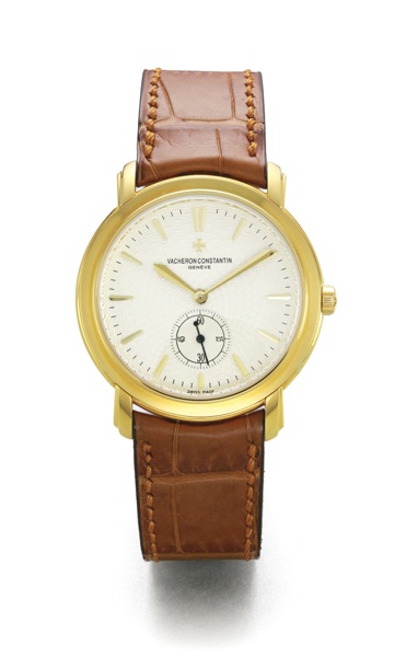 Vacheron Constantin AN 18K YELLOW GOLD WRISTWATCH REF 81000 MVT 925268 CASE 748323 CIRCA 2004