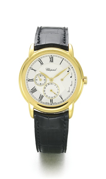 Chopard A LIMITED EDITION 18K YELLOW GOLD AUTOMATIC WRISTWATCH WITH DATE AND POWER RESERVE REF 16/1248 NO 156/250 JOSE CARRERAS CIRCA 1998
