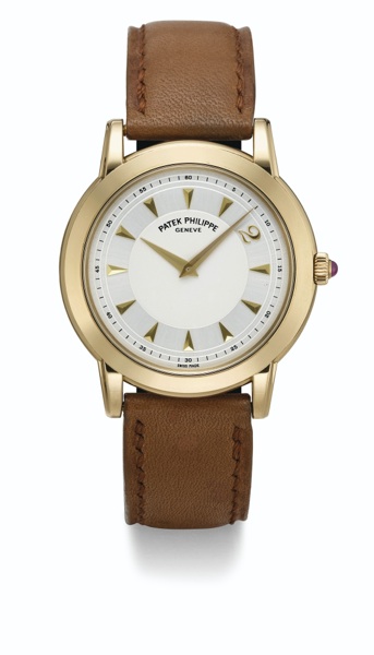 Patek Philippe A LIMITED EDITION YELLOW GOLD AUTOMATIC WRISTWATCH MADE IN 1999 REF 5032J MILLENNIUM MVT 1202302 CASE 2989616