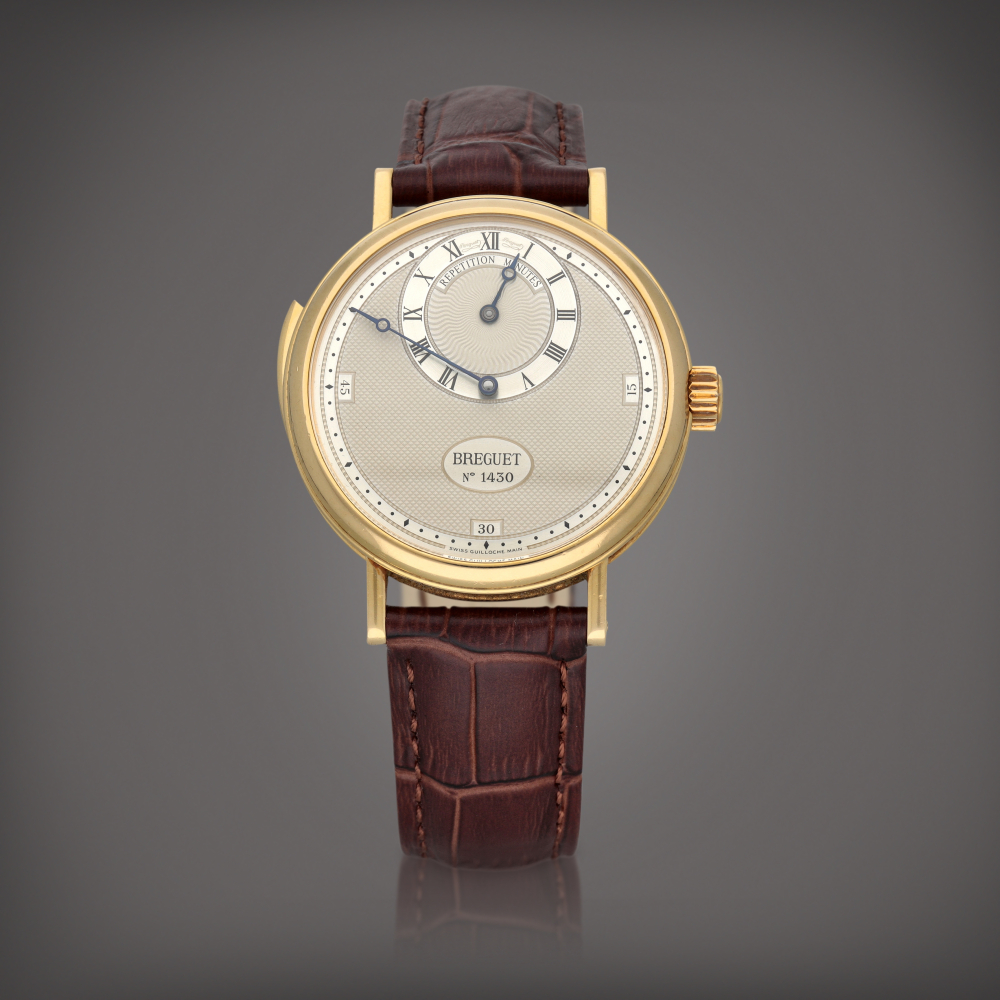 Répétition Minutes, Reference 3187 | A yellow gold minute repeater wristwatch | Circa 1990