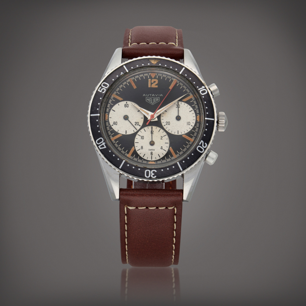 Autavia 'First Execution', Reference 2446 | A stainless steel chronograph wristwatch | Circa 1962