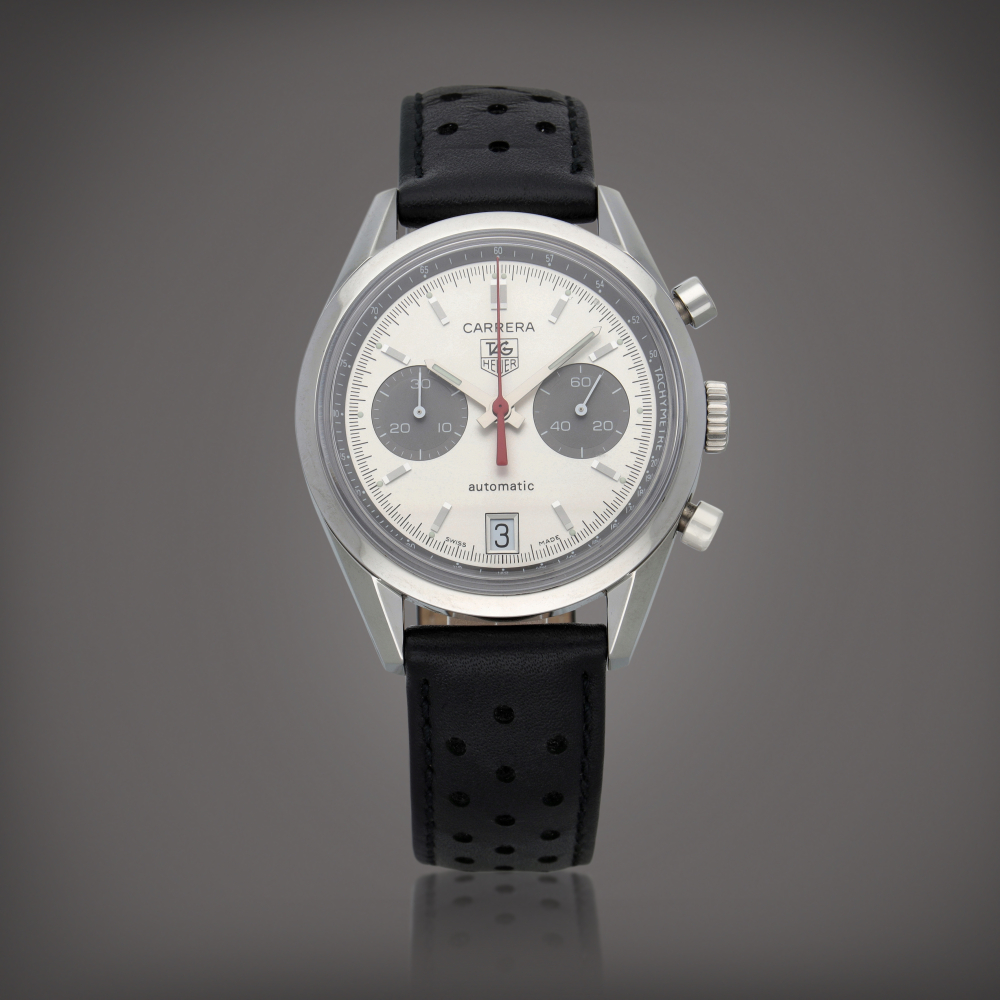 40 Years of Legend Jack Heuer' Limited Edition, Reference 2117 | A stainless steel chronograph wristwatch | Circa 2004