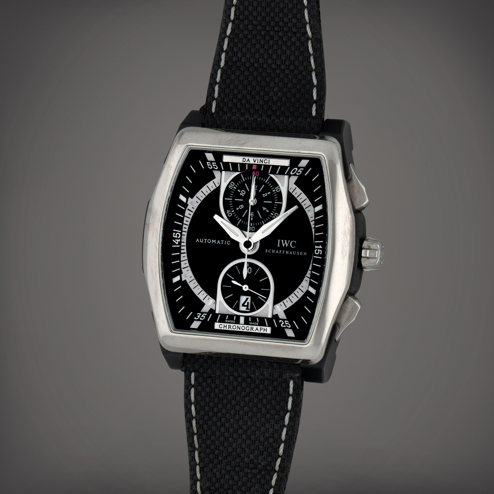 Da Vinci Chronograph, Reference IW376601 | A ceramic and titanium flyback chronograph wristwatch with date | Circa 2011