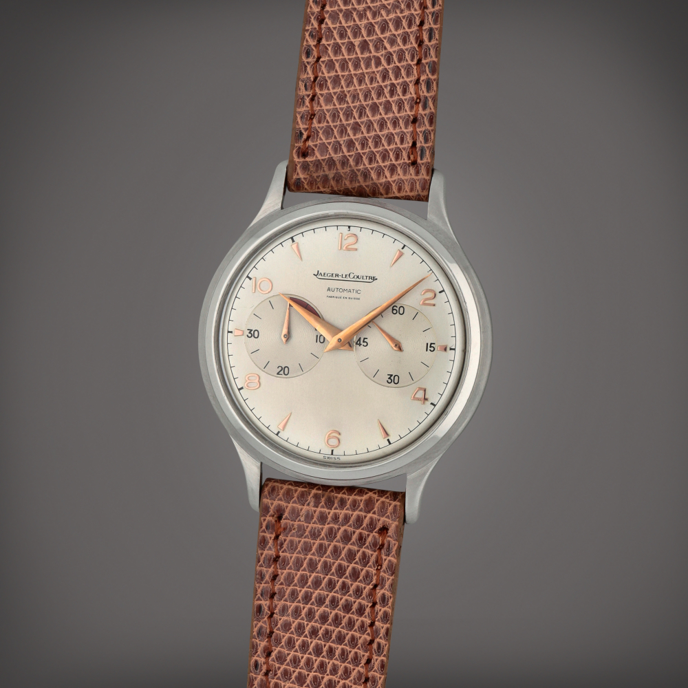 Futurematic, Reference E501 | A stainless steel steel wristwatch with power reserve indication | Circa 1951