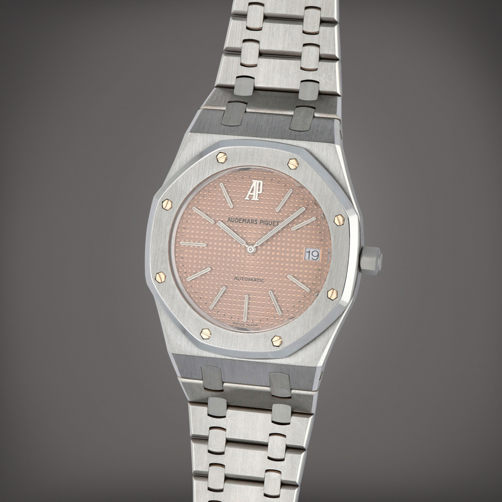 Audemars Piguet

Royal Oak 'Jubilee', Reference 14802ST.OO.0944ST.02 | A limited edition steel wristwatch with date and bracelet | Circa 1994