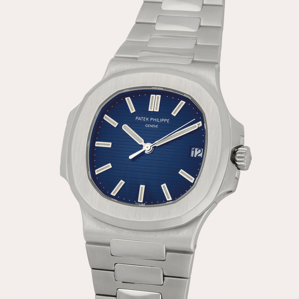 Patek Philippe Nautilus 'Geneva Seal', Reference 5711/1A | A stainless steel wristwatch with date and bracelet | Circa 2007