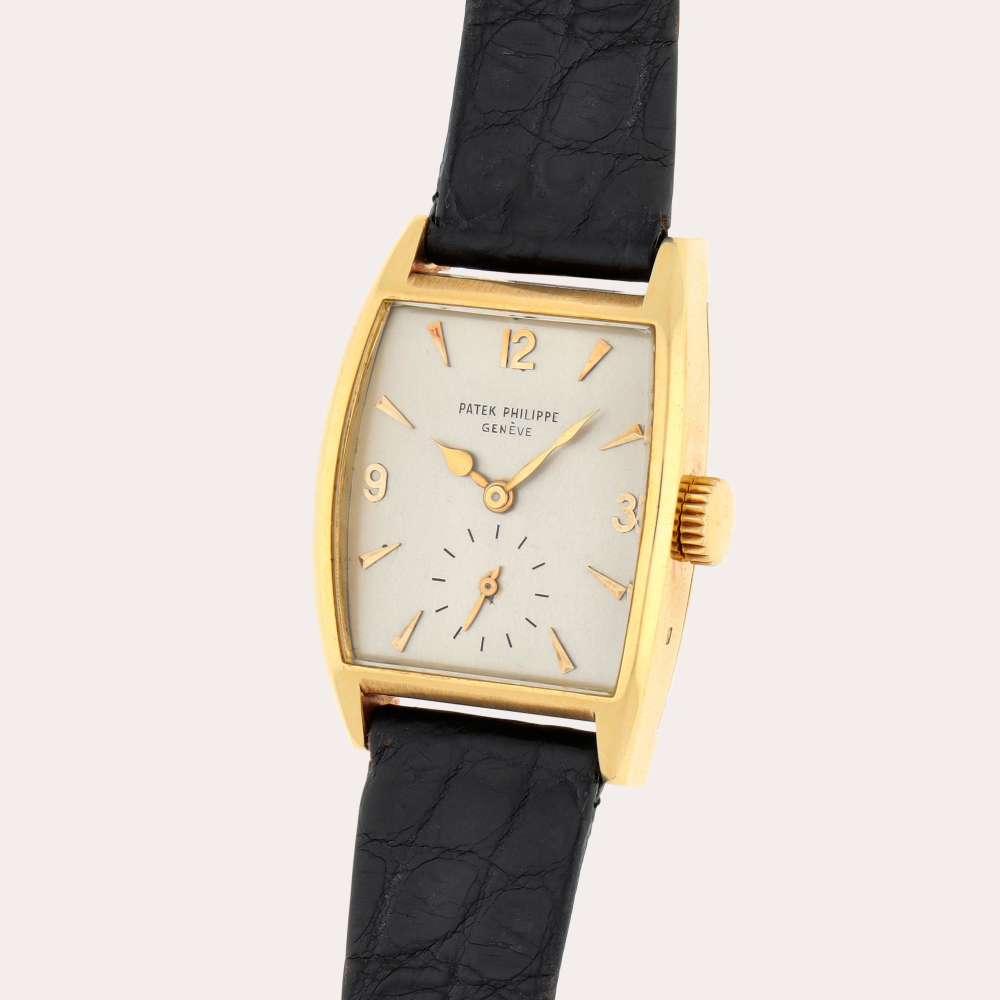 PROPERTY FROM AN IMPORTANT COLLECTOR Patek Philippe Reference 2469 | A yellow gold wristwatch | Circa 1955