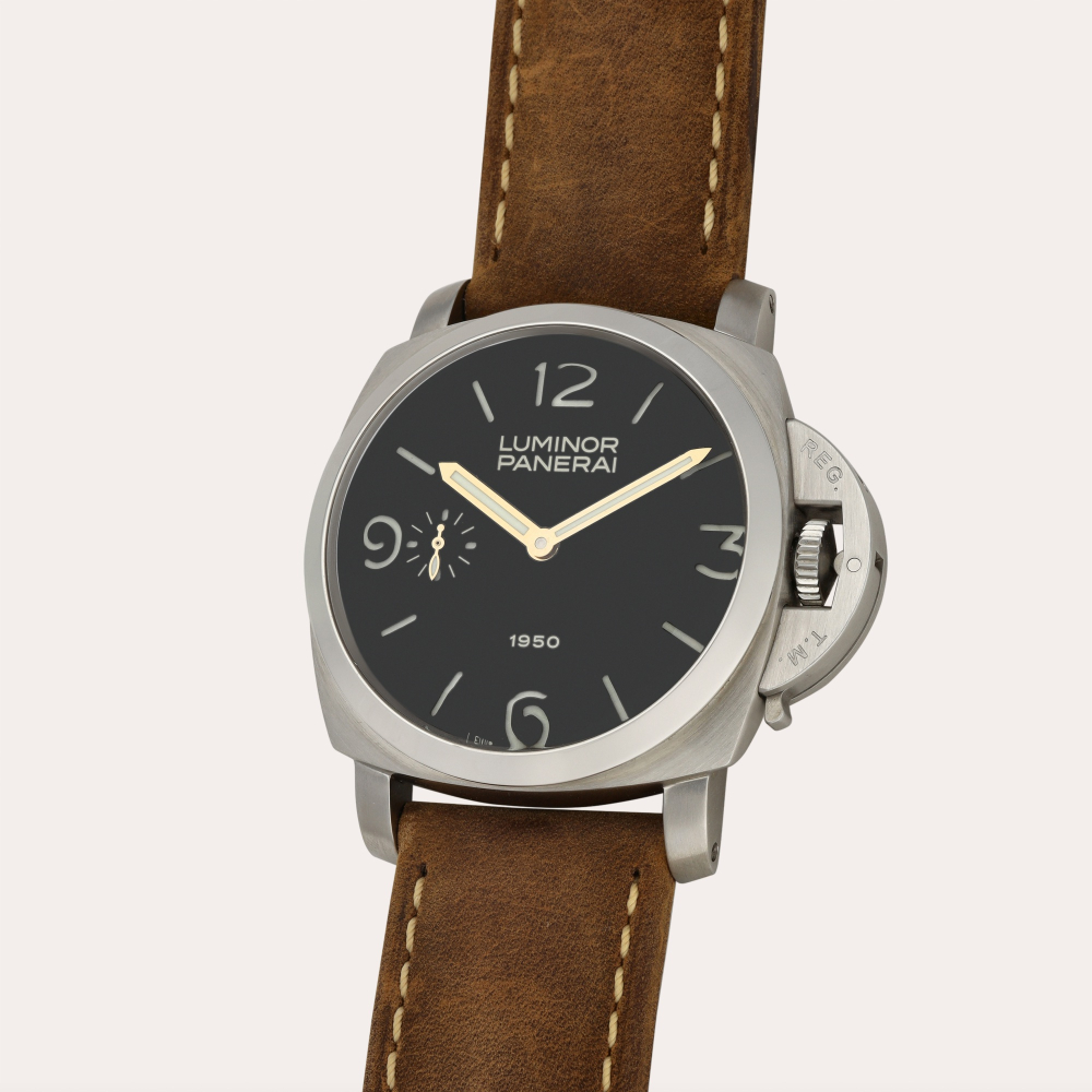 Panerai Luminor 1950 'Fiddy', Reference PAM00127 | A stainless steel wristwatch | Circa 2002