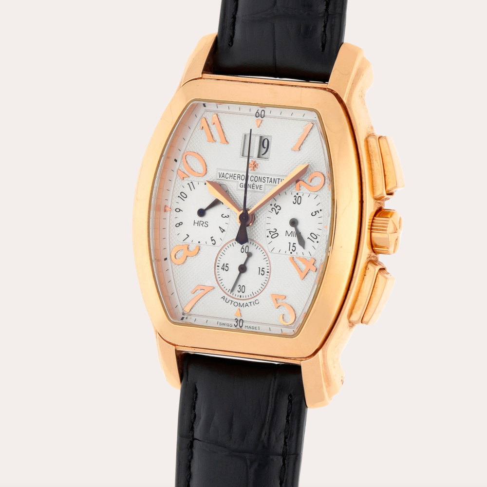 Vacheron Constantin Royal Eagle, Reference 49145 | A pink gold chronograph wristwatch with digital date display | Circa 2005