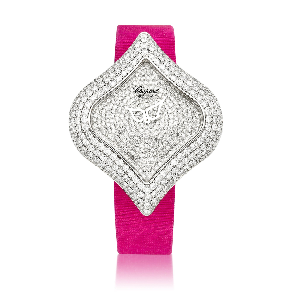 Pushkin  A white gold and diamondset wristwatch Circa 2008    Pushkin  2008