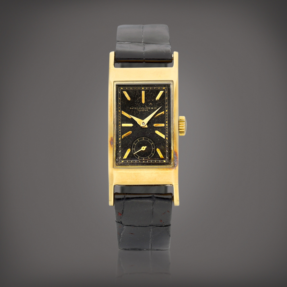 Tegolino Reference 425  A yellow gold wristwatch Made in 1940    Tegolino 425  1940