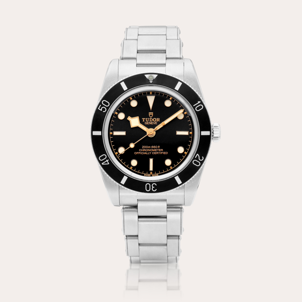 Tudor Black Bay 54, Reference 79000N | A stainless steel wristwatch with bracelet, Circa 2024 | 帝舵 | Black Bay 54 型號79000N | 精鋼鏈帶腕錶，約2024年製