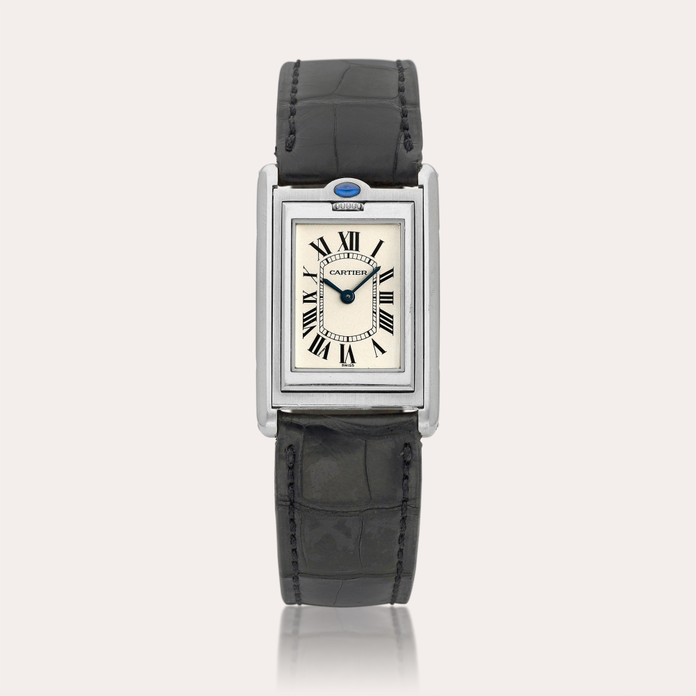 Cartier Tank Basculante, Reference 2405 | A stainless steel reversible wristwatch, Circa 1999 | 卡地亞 | Tank Basculante 型號2405 | 精鋼可翻轉腕錶，約1999年製