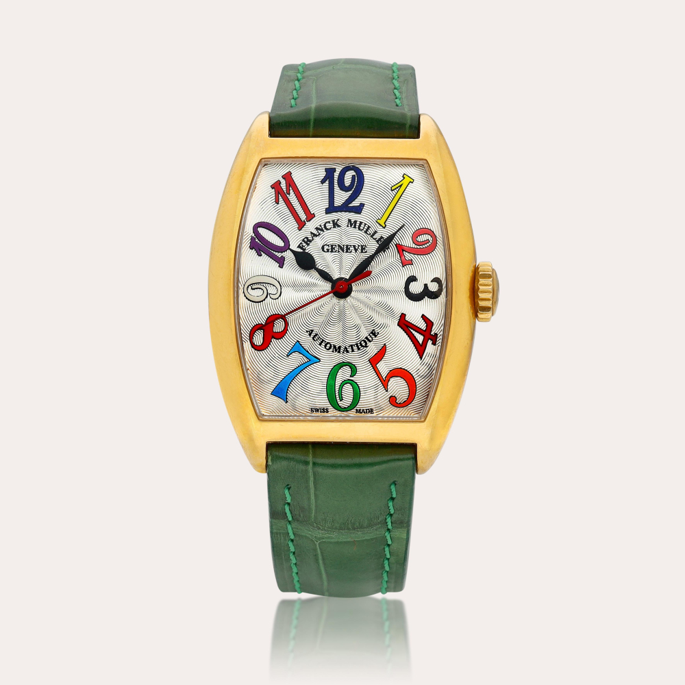 Franck Muller Cintrée Curvex, Reference 7500 SC | A pink gold wristwatch, Circa 2015 | Cintrée Curvex 型號7500 SC | 粉紅金腕錶，約2015年製