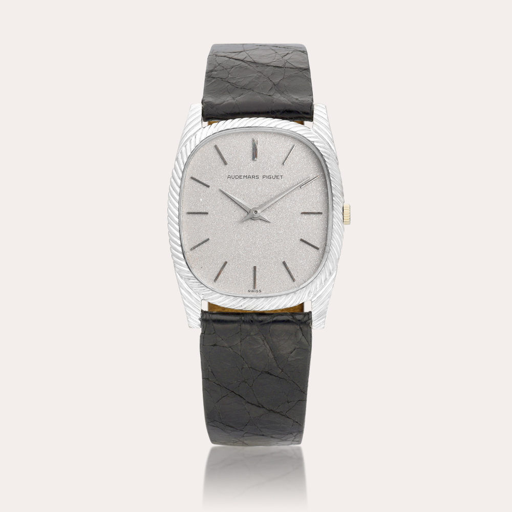 Audemars Piguet A white gold wristwatch, Circa 1980 | 愛彼 | 白金腕錶，約19780年製