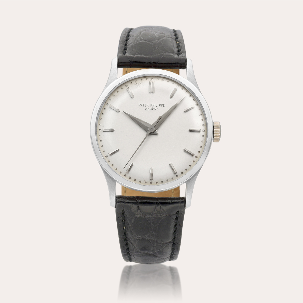Patek Philippe Reference 570 | A white gold wristwatch, Circa 1966 | 百達翡麗 | 型號570 | 白金腕錶，約1966年製