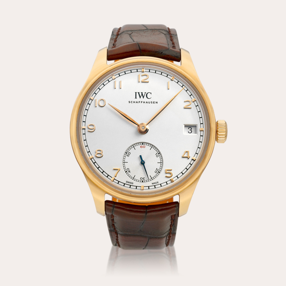 IWC Portuguese, Reference IW510204 | A pink gold wristwatch with date, Circa 2018 | 萬國 | 葡萄牙系列 型號IW510204 | 粉紅金腕錶，備日期顯示，約2018年製