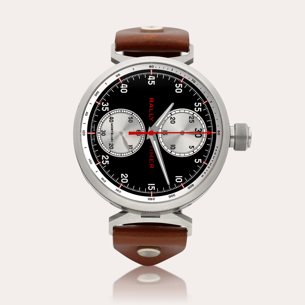 Montblanc Timewalker Rally Timer 100 | A limited edition titanium chronograph pocket watch, Circa 2018 | 萬寶龍 | 限量版鈦金屬計時懷錶，約2018年製
