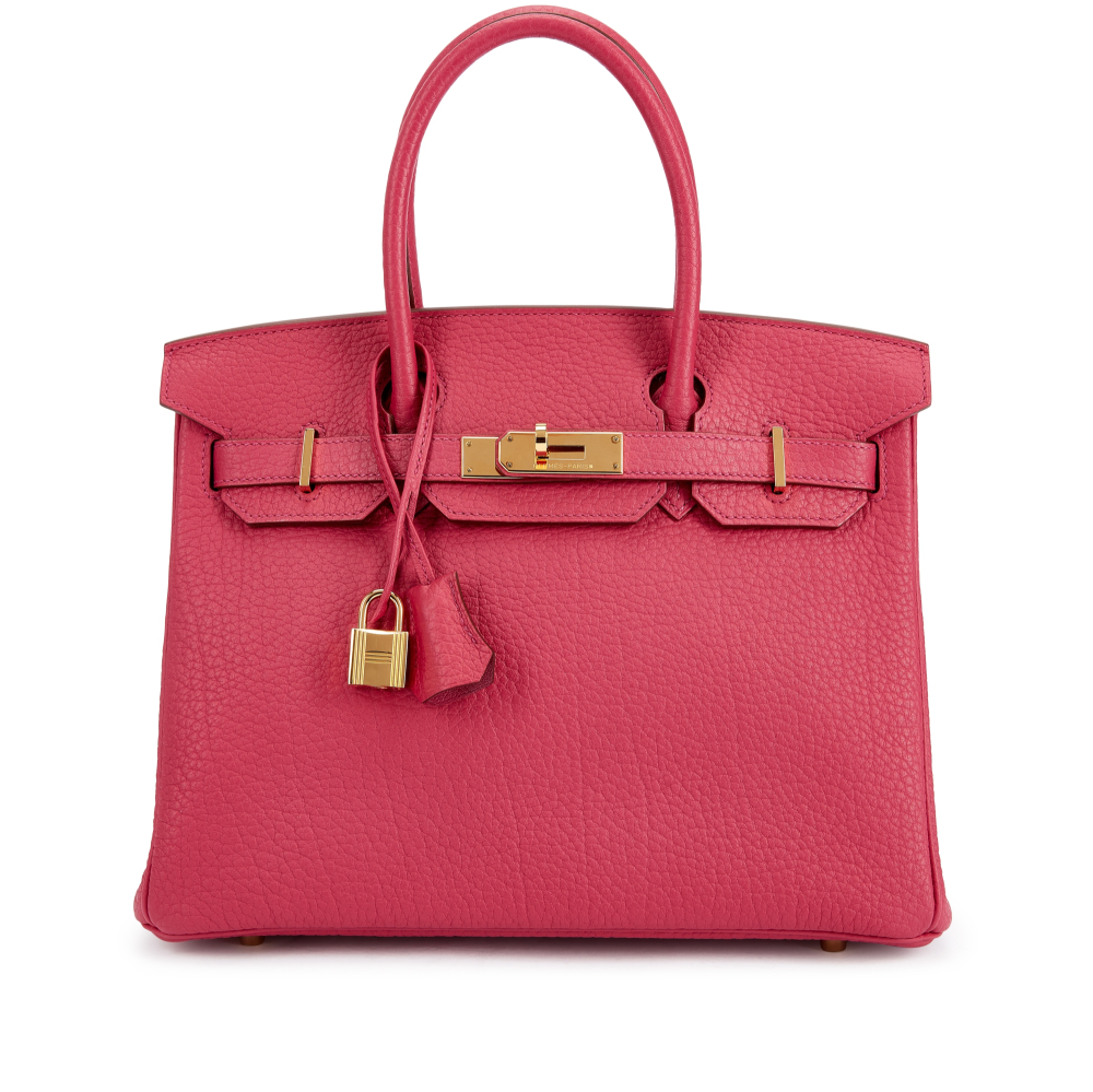 Hermès Tosca Fjord Birkin 30 Gold Hardware, 2017