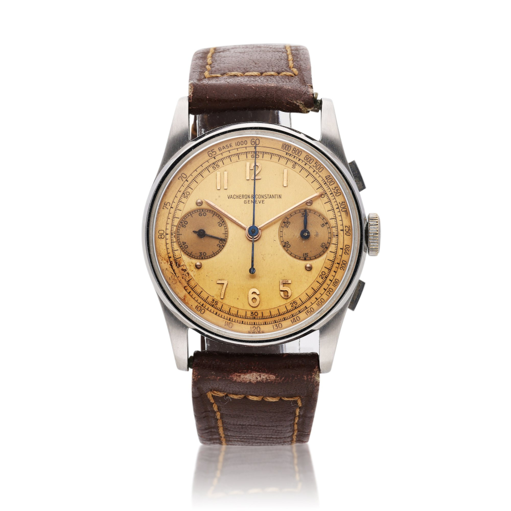 Reference 4072 | A stainless steel chronograph wristwatch, Circa 1944