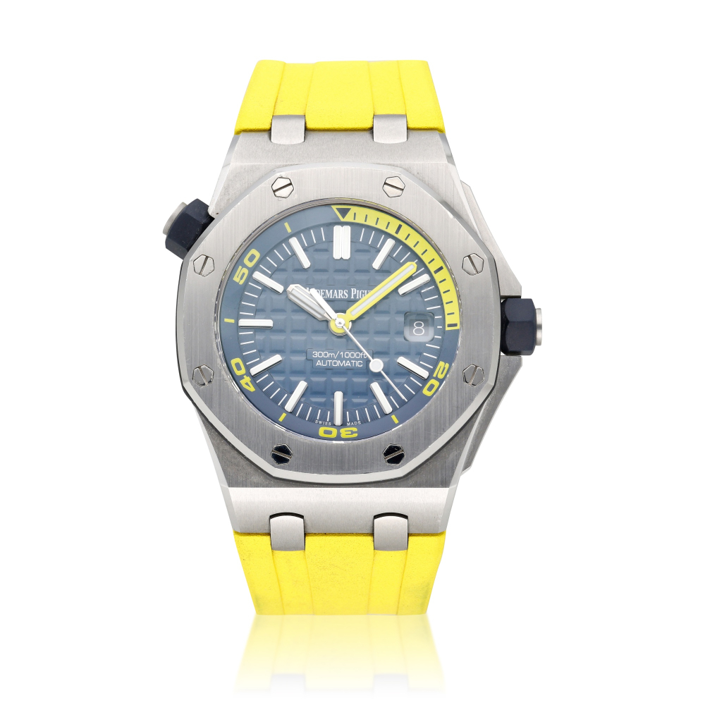 Reference 15710ST.OO.A027CA.01 Royal Oak Offshore Diver | A stainless steel wristwatch with date, Circa 2020