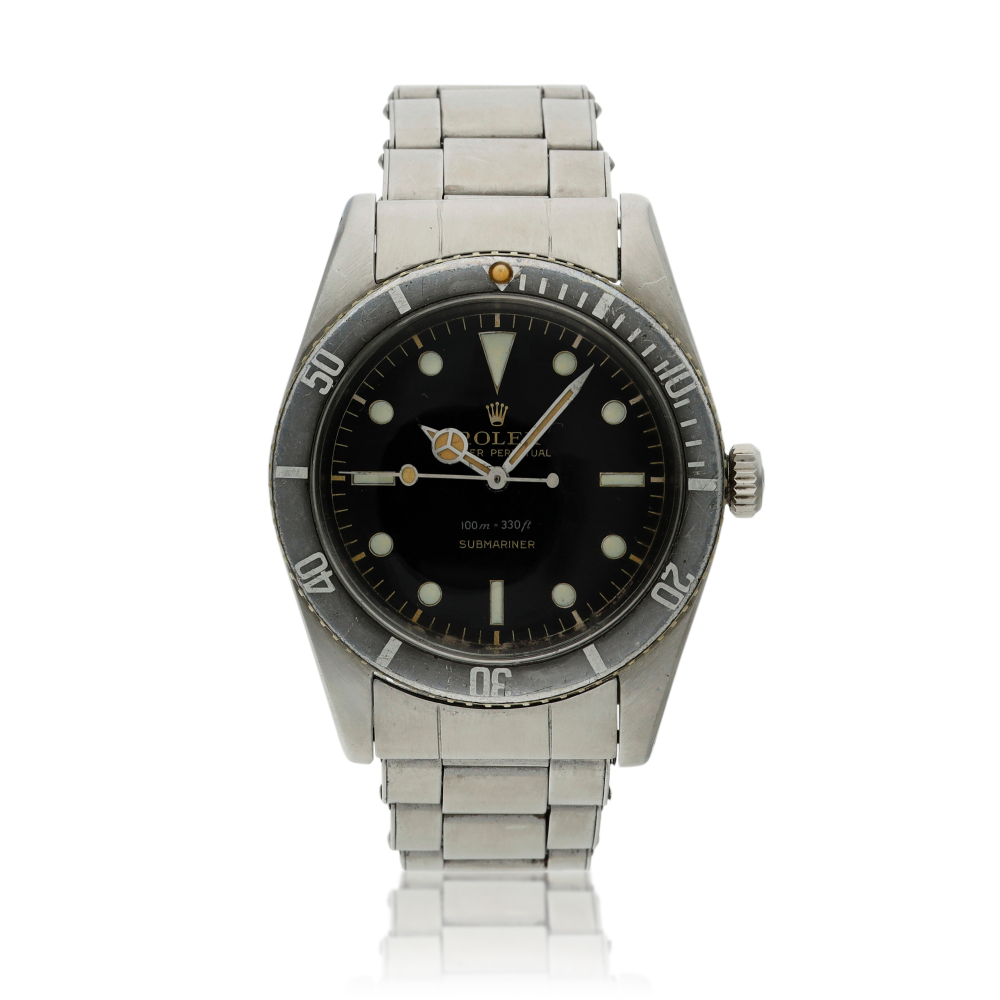 Reference 5508 Submariner ‘Small Crown’ | A stainless steel automatic wristwatch with bracelet, Circa 1959