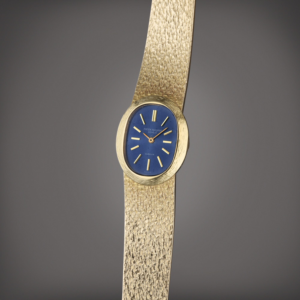 Reference 4111-1 Ellipse | Retailed by Gübelin: A yellow gold bracelet watch, Circa 1970