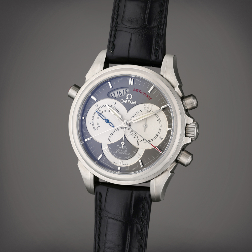 Reference 48484031 Deville Rattrapante | A stainless steel split second automatic chronograph wristwatch with date, Circa 2006
