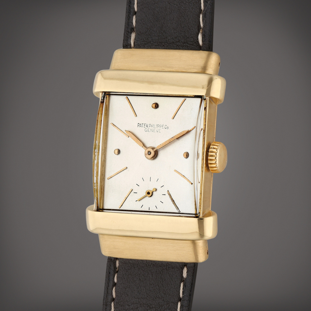 Reference 1450 'Top Hat' | A yellow gold wristwatch, Circa 1950