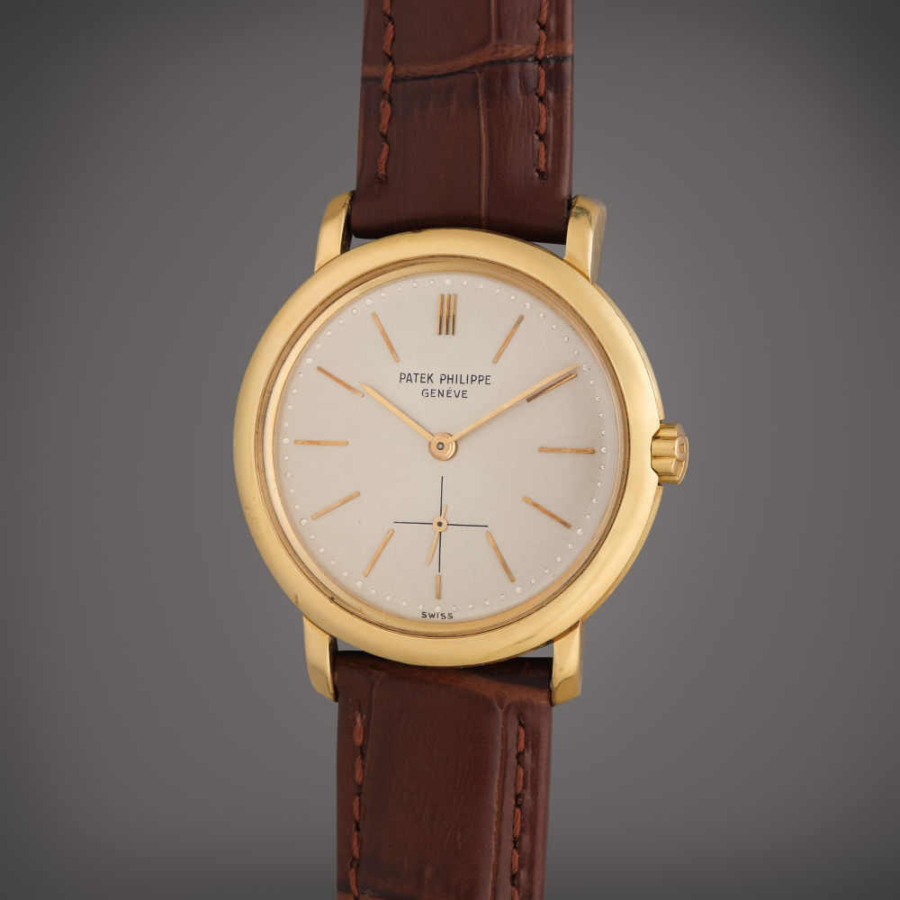 Patek Philippe Reference 3440 Calatrava | A yellow gold automatic wristwatch, Circa 1965