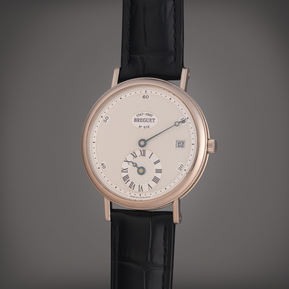 Breguet Reference 1747 Classique Abraham-Louis Breguet Anniversary Edition 1747-1997 | A limited edition white gold automatic regulator wristwatch with date, Circa 1997