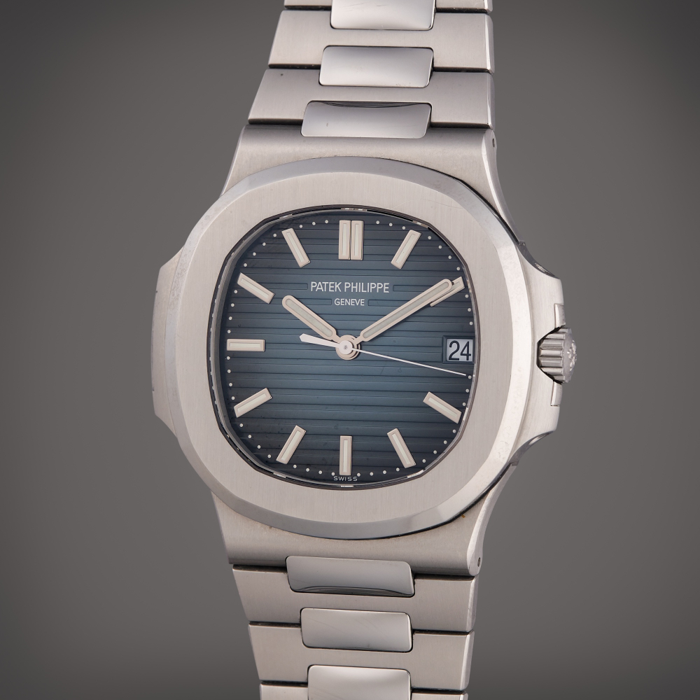 PROPERTY FROM THE COLLECTION OF SYLVESTER STALLONE Patek Philippe Reference 5711/1A-010 Nautilus | A stainless steel bracelet watch with date, Owned and Worn by Sylvester Stallone, Circa 2019