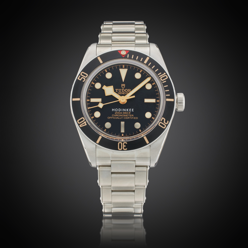 Tudor Reference 79030 Tudor Heritage Black Bay 58 ‘Friends of Hodinkee’ | A limited edition stainless steel automatic wristwatch with bracelet, Owned and Worn by Tom Brady, Circa 2022