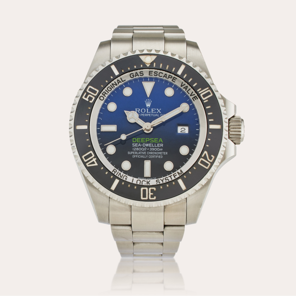 Rolex Reference 116660 Deepsea Sea-Dweller | A stainless steel automatic wristwatch with date and bracelet, Made to Commemorate James Cameron's Deepsea Challenge, Circa 2017
